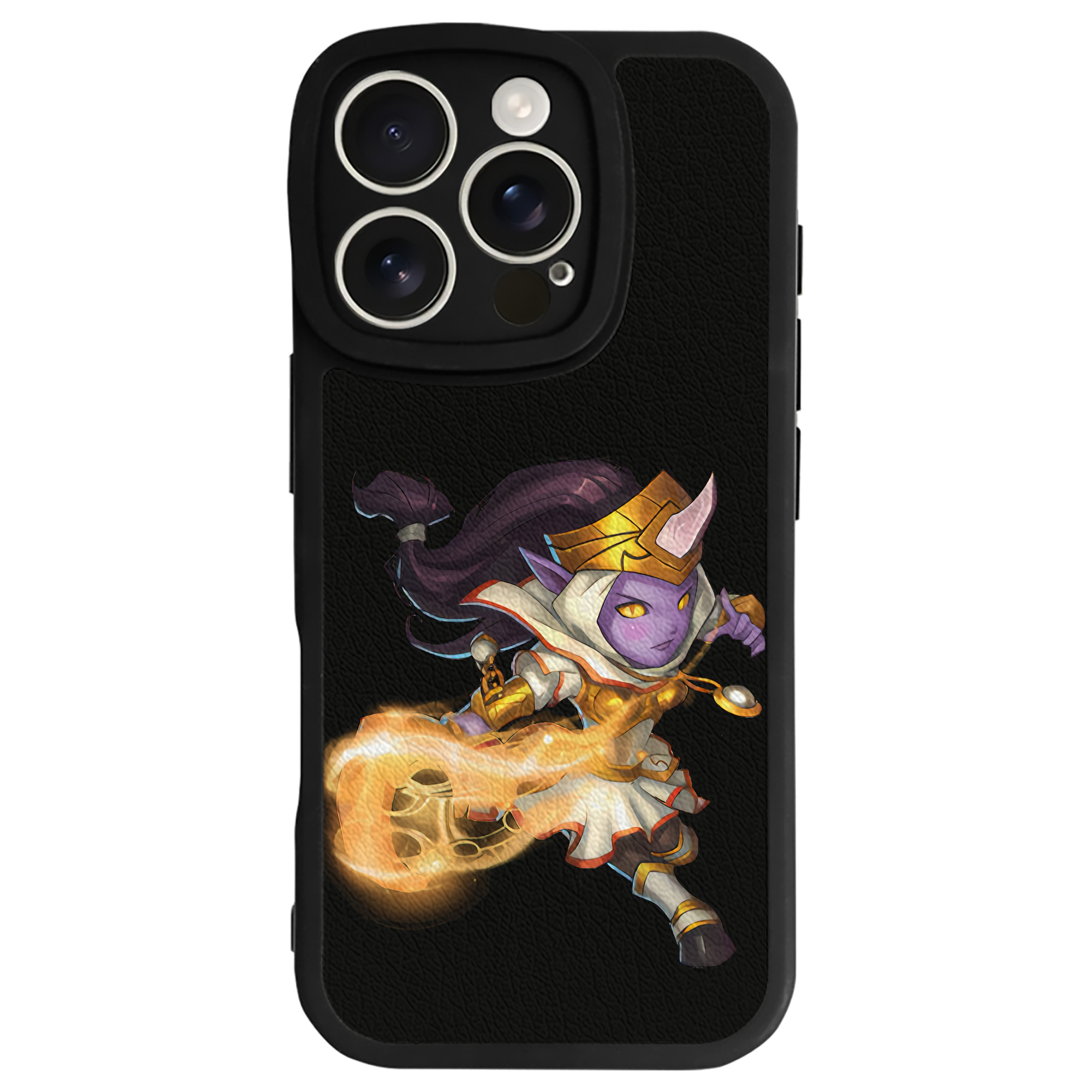 リーグ・オブ・レジェンド League of Legends LOL 【iPhone 16シリーズ対応】シリコンスマホケース（レザー調） 材質：シリコン